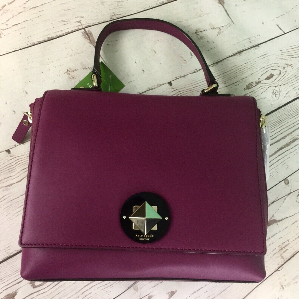 Kate Spade Abbie Varick Street Satchel WKRU2097 - Picture 6 of 8